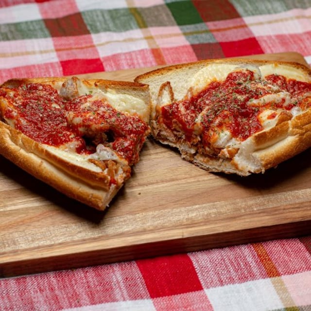 Chicken Parmigiana.