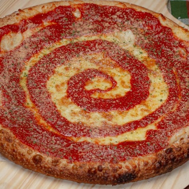 Upside Down Pizza Cheese 12" Small.